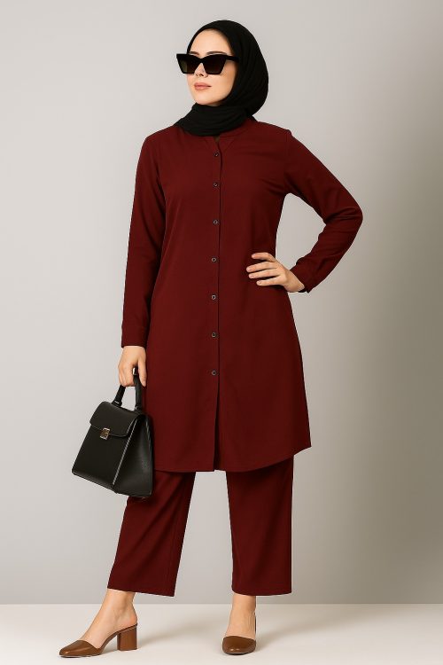 Al Laibis Arabian Style Long Kurti Set in Fancy Imported Fabric