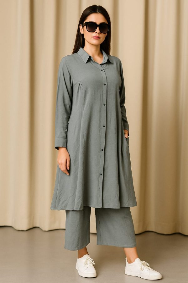 Al Laibis Casual Smart Long Kurti Set - Image 3