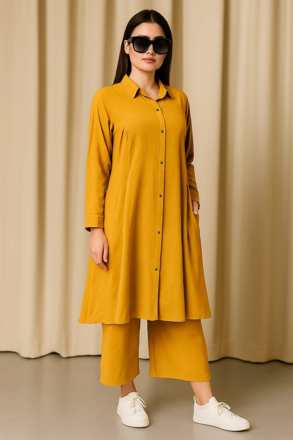 Al Laibis Casual Smart Long Kurti Set