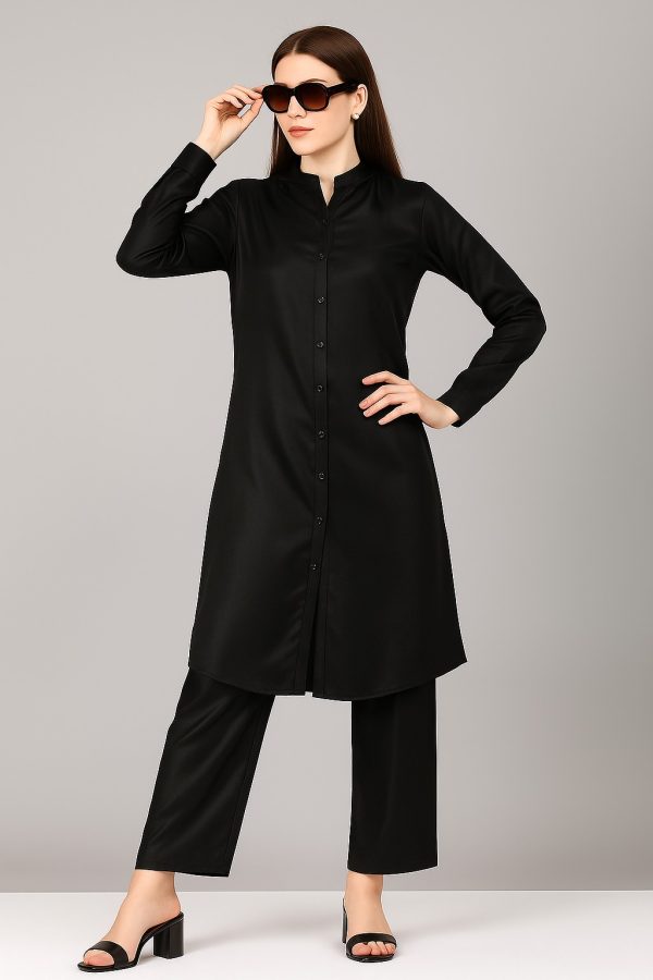 Al Laibis Arabian Style Long Kurti Set in Fancy Imported Fabric - Image 4